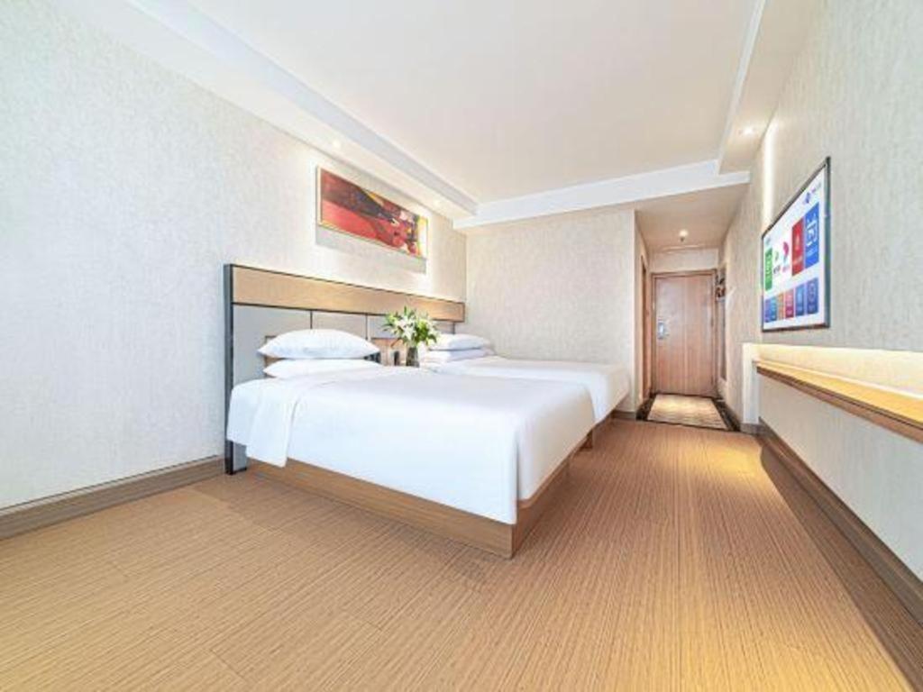 Golmud Greentree Inn Geermu Walking Street Business Hotel מראה חיצוני תמונה