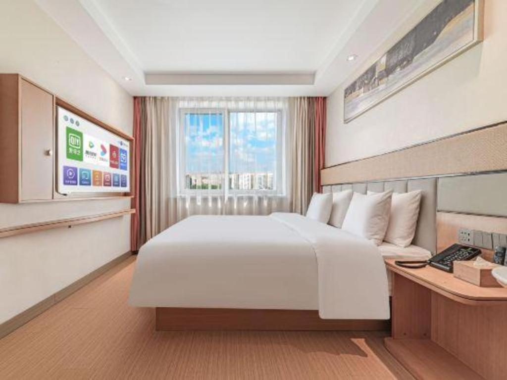 Golmud Greentree Inn Geermu Walking Street Business Hotel מראה חיצוני תמונה
