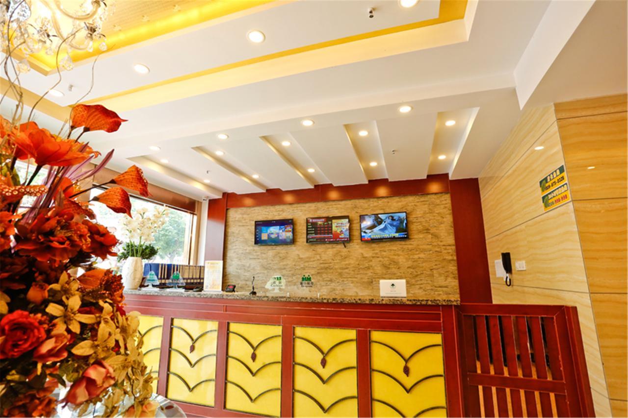 Golmud Greentree Inn Geermu Walking Street Business Hotel מראה חיצוני תמונה